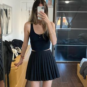 Zara Pleated Skort 🖤